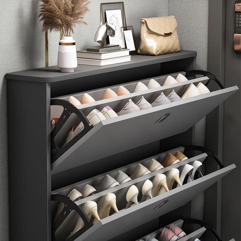 white shoes storage cabinet