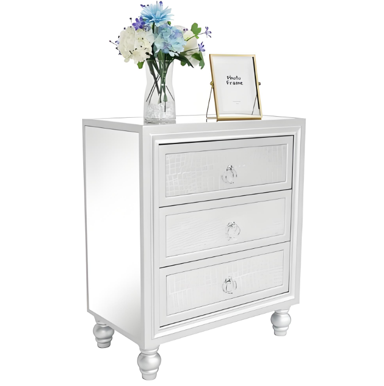 three drawer nightstands